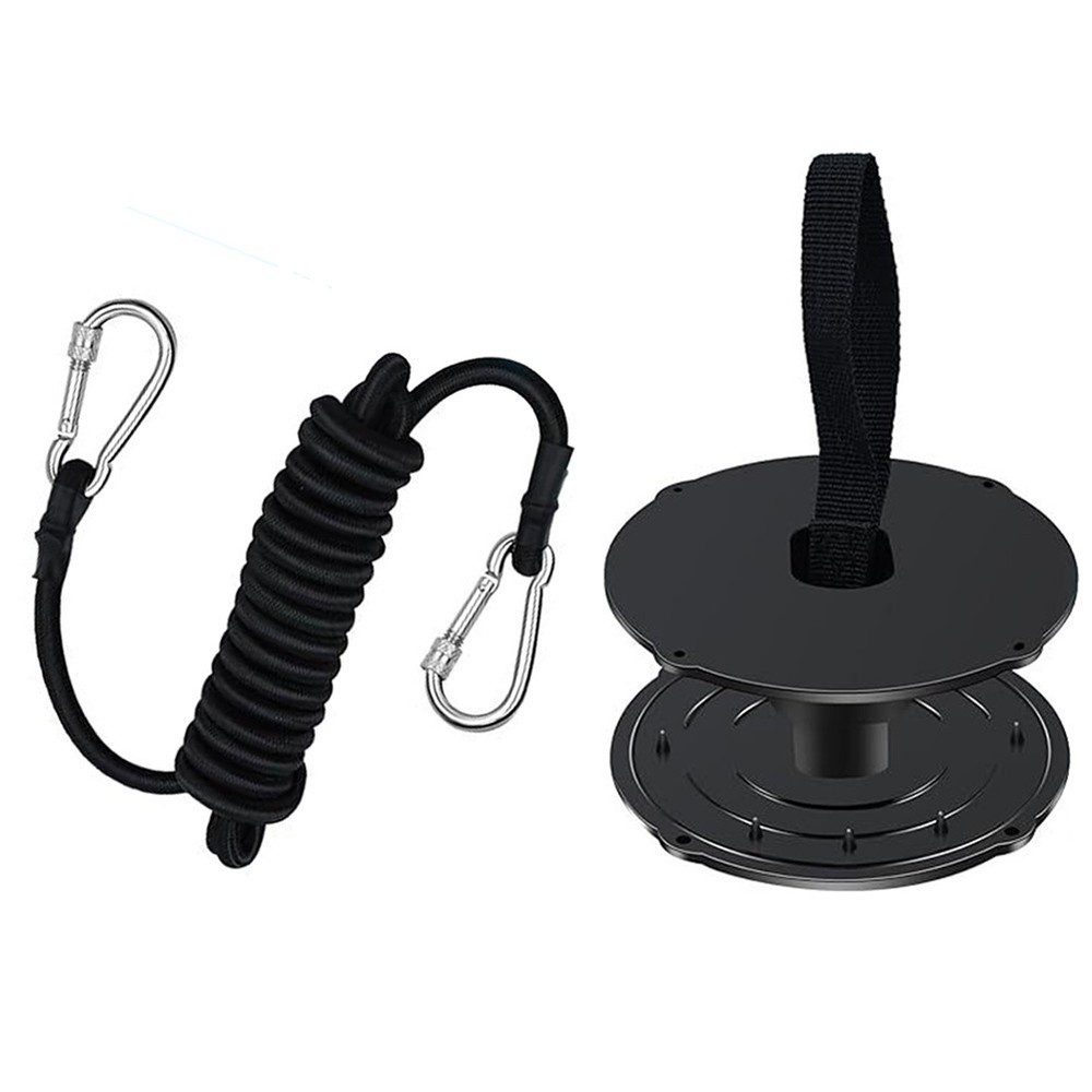 Floating Water Mat Tether Kit with Elastic Straps for Stable Lily Pad Anchoring