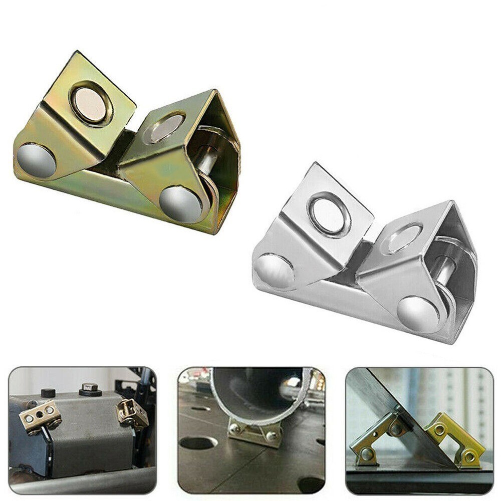 Welding Holder Adjustable Magnetic V-type V-Pads V-shaped Welding Holder