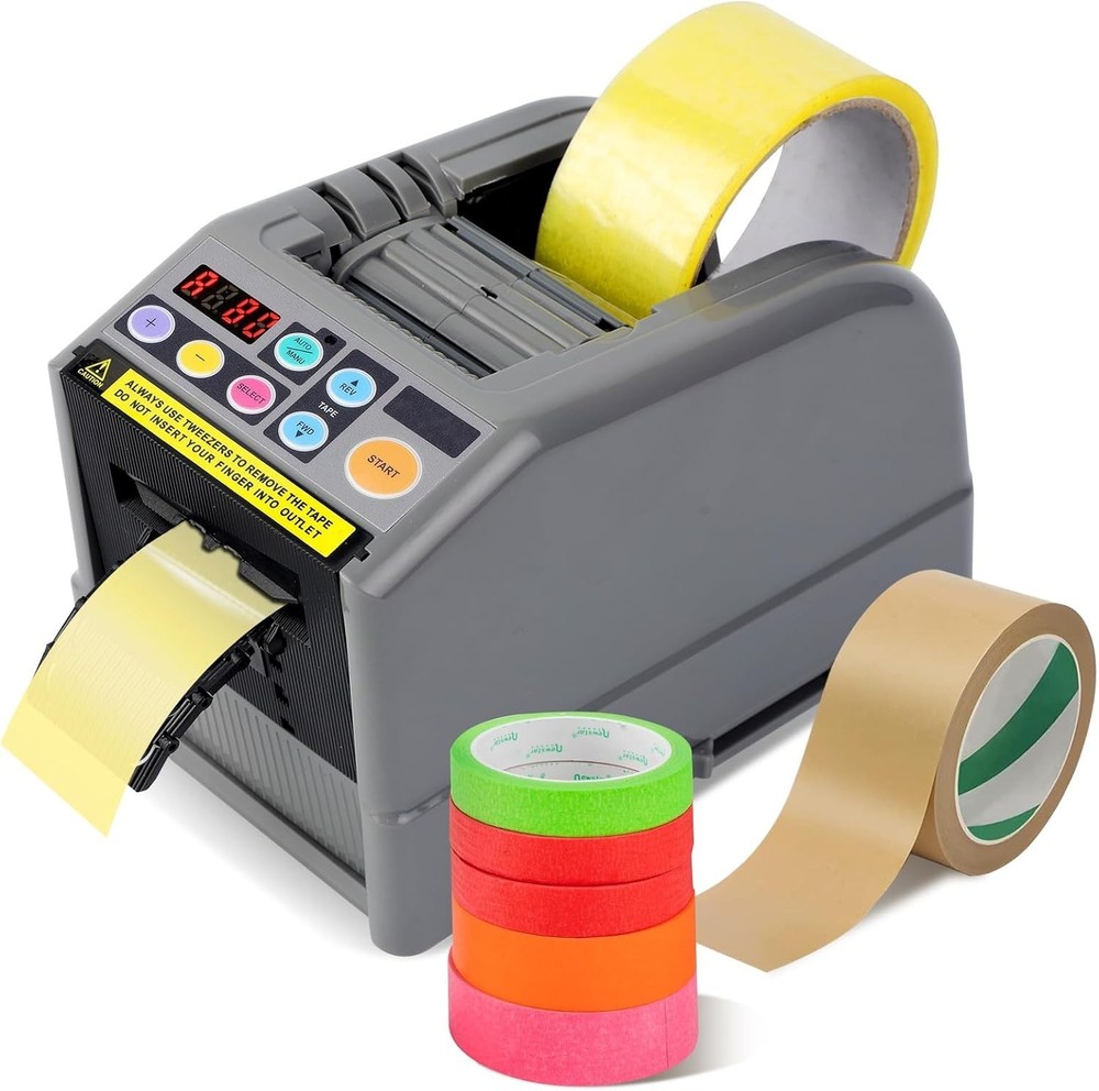 Efficient 39.9-Inch Automatic Tape Dispenser with Safety and Memory Features