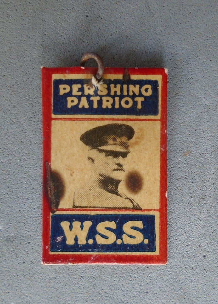 WWI W.S.S. Pershing Patriot pin