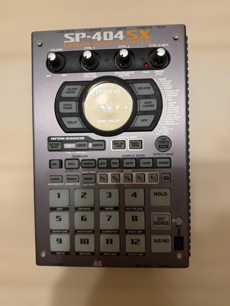 Roland SP-404SX Compact Linear Wave Sampler #0021