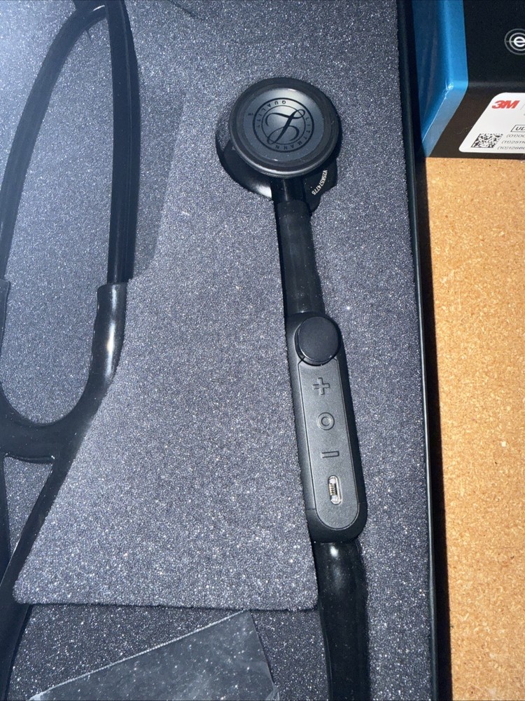 3M Littmann CORE Digital Stethoscope BLACK - New Open Box, Missing Charger