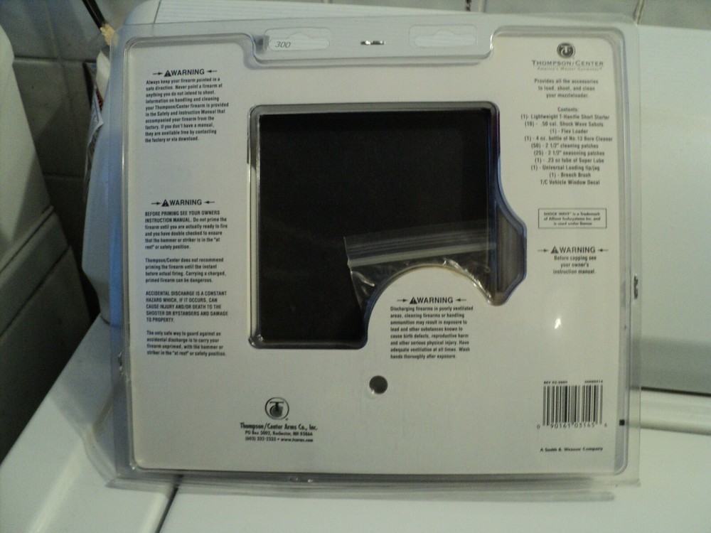 TC Thompson Center Arms Deluxe Hunter's Choice Muzzleloading Kit New 7101