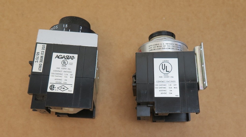 AGASTAT, Timing Relay, 7012AE and 2412AE