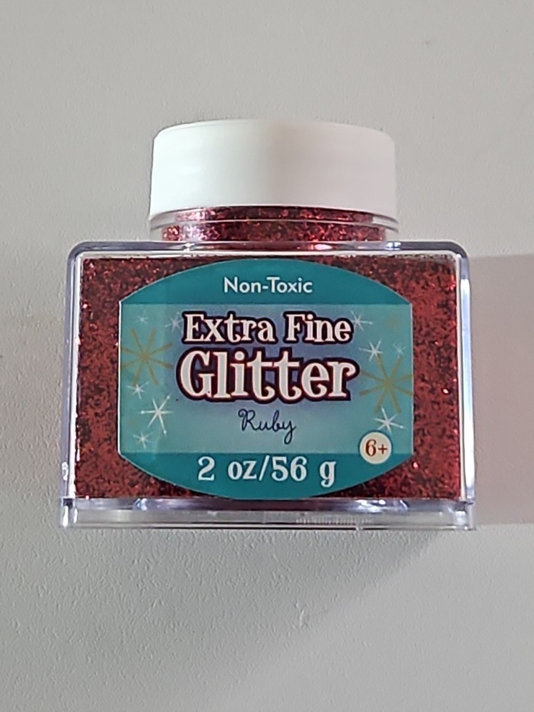 Sulyn Extra Fine Glitter 2oz-Ruby Red