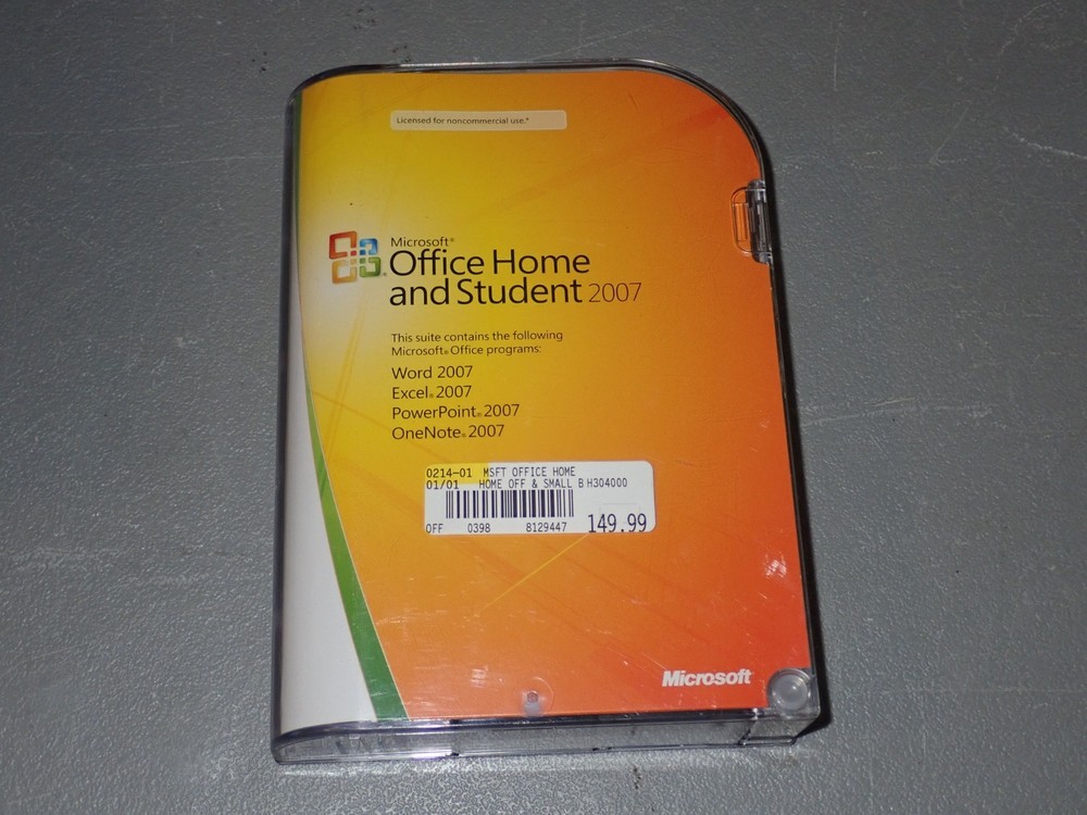 Office Home and Student 2007