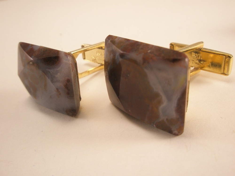Jasper Vintage Cuff Links & Tie Bar Clip set