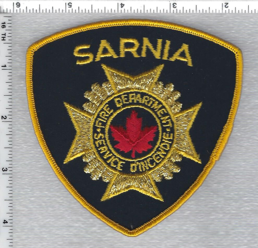Sarnia Fire Department  (Ontario, Canada)  Shoulder Patch