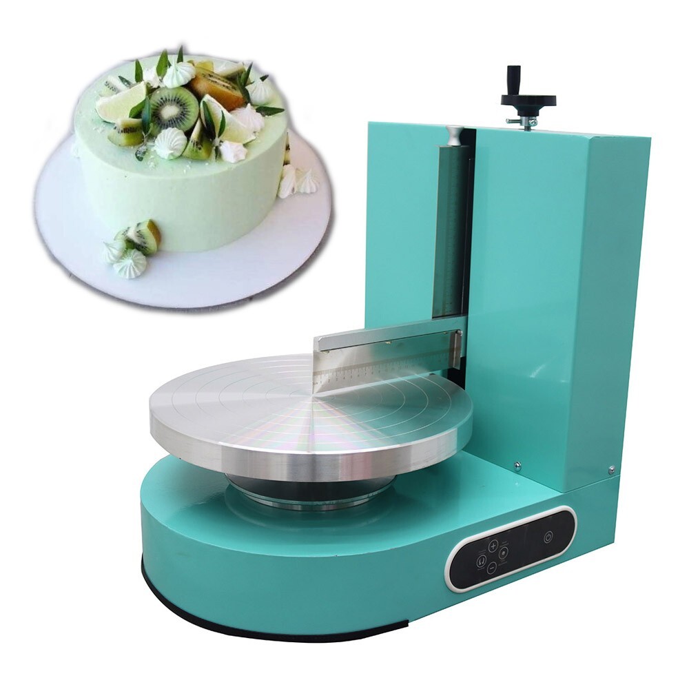 Automatic Cake Spreader Cream Smearing Coating Machine Smoothing for 4"-12" Cake