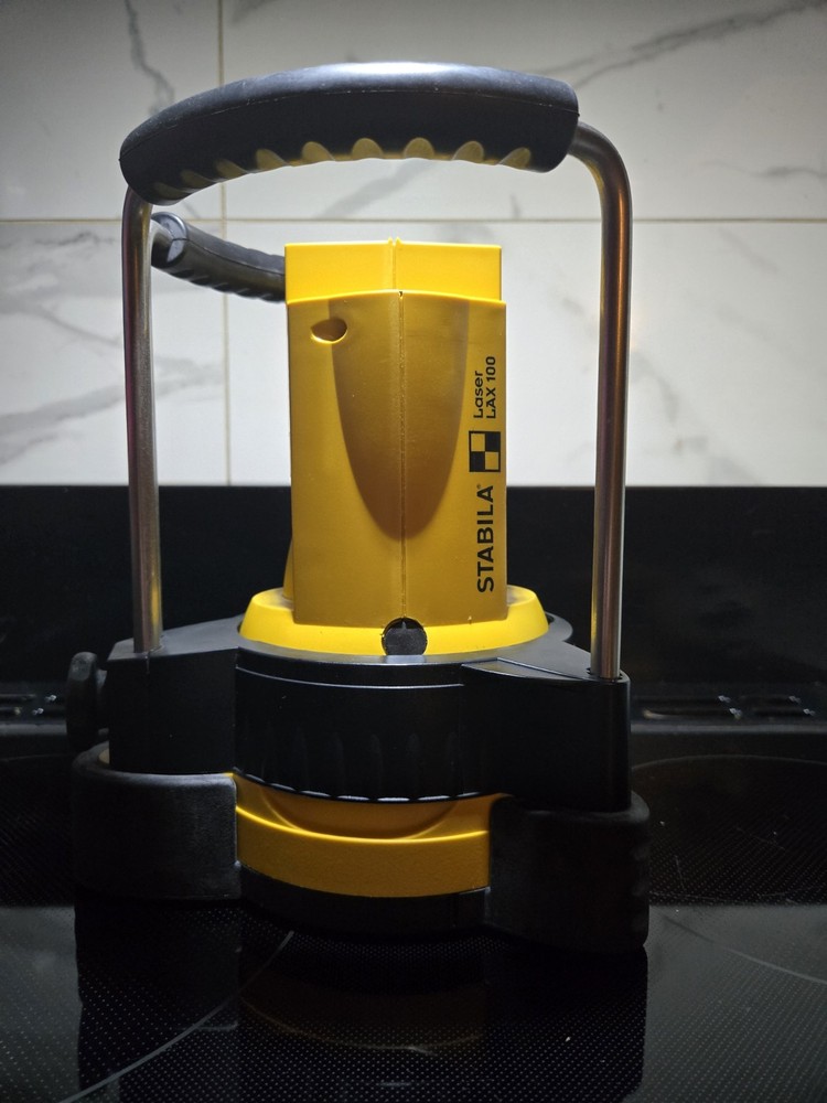 STABILA LAX 100 Cross Line Laser – Reliable, Rugged, Ready to Work!
