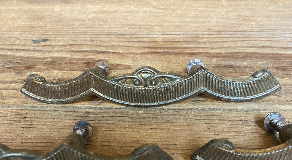 3x 1930/40’s Drawer Handles