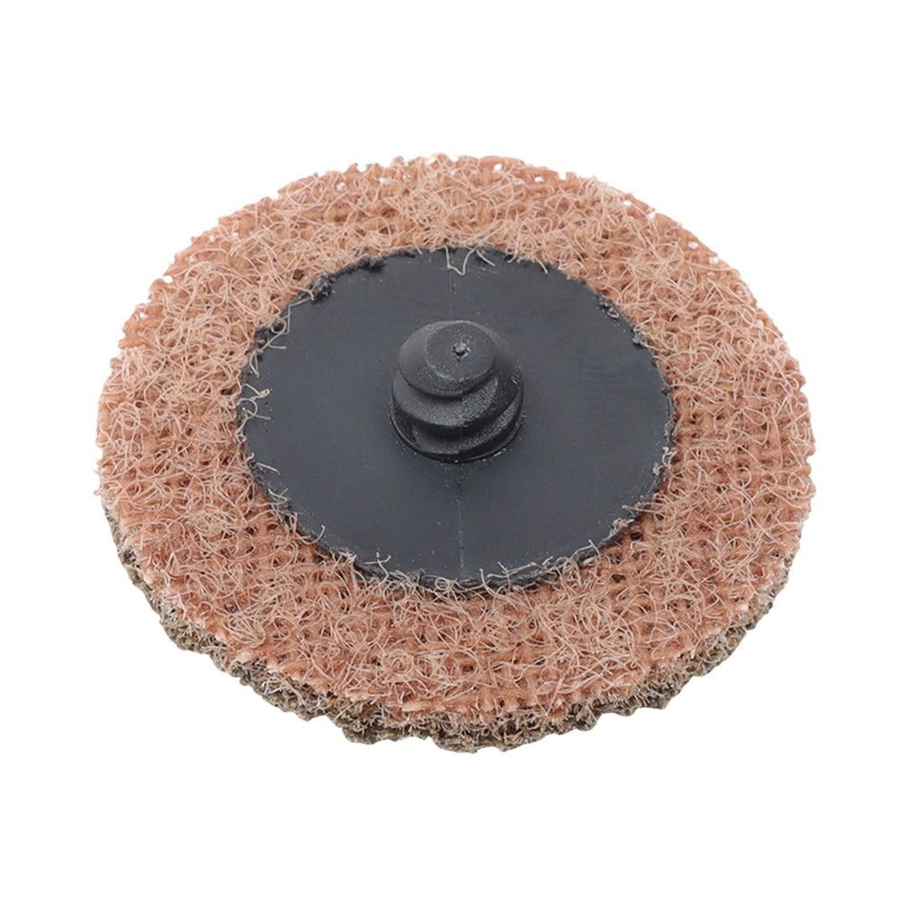 25 Pcs 2" Tan (Coarse) Prep Pad Discs Surface Conditioning Quick Change Discs