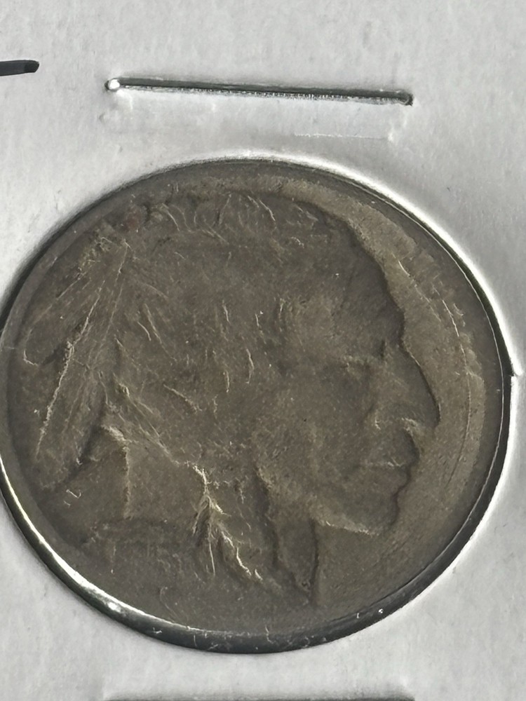 1913-D Buffalo Nickel Type 2 Flat Ground