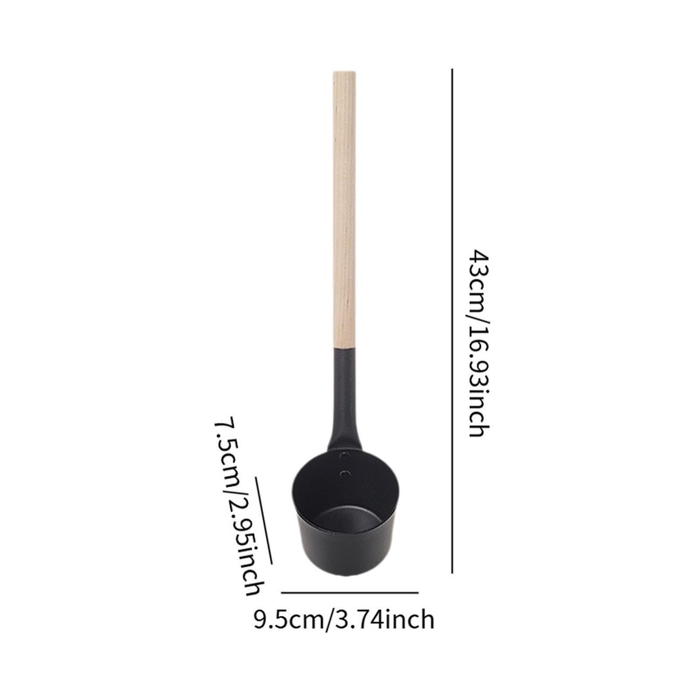 Sauna Ladle Large Capacity with Handle Easy to Use Accessories Practical 400 ml