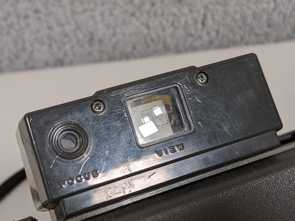 Polaroid Automatic 330 Land Camera Shell Case & Strap