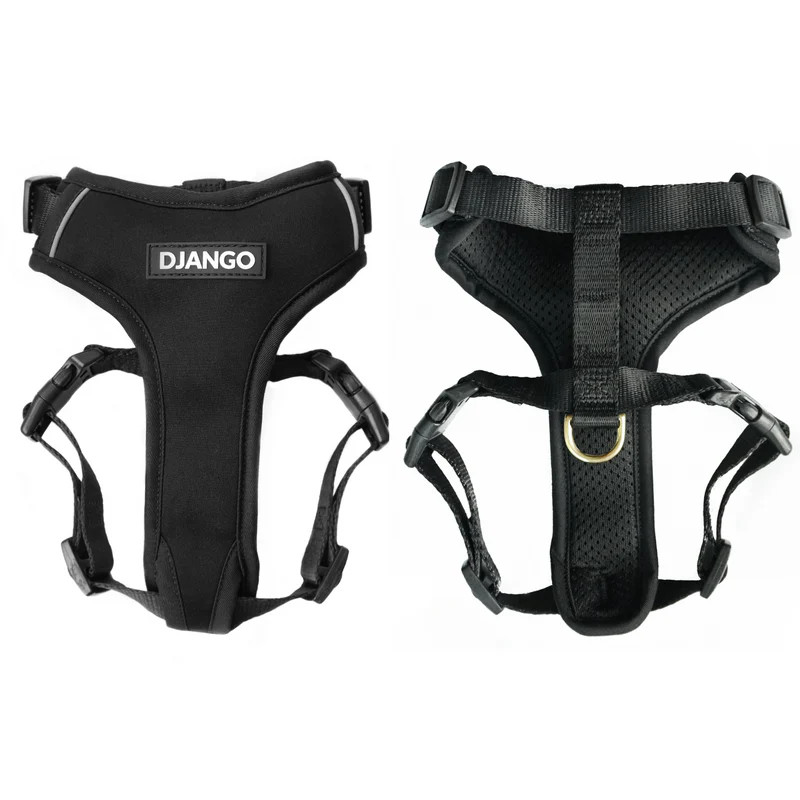 NWT Django Adventure Dog Harness - Black