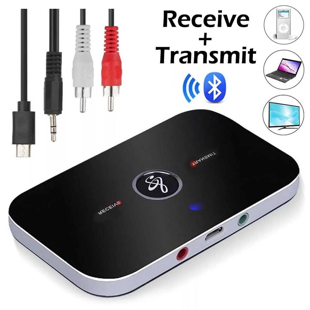 Bluetooth Transmitter & Receiver Wireless Adapter For Home stereos/speakers