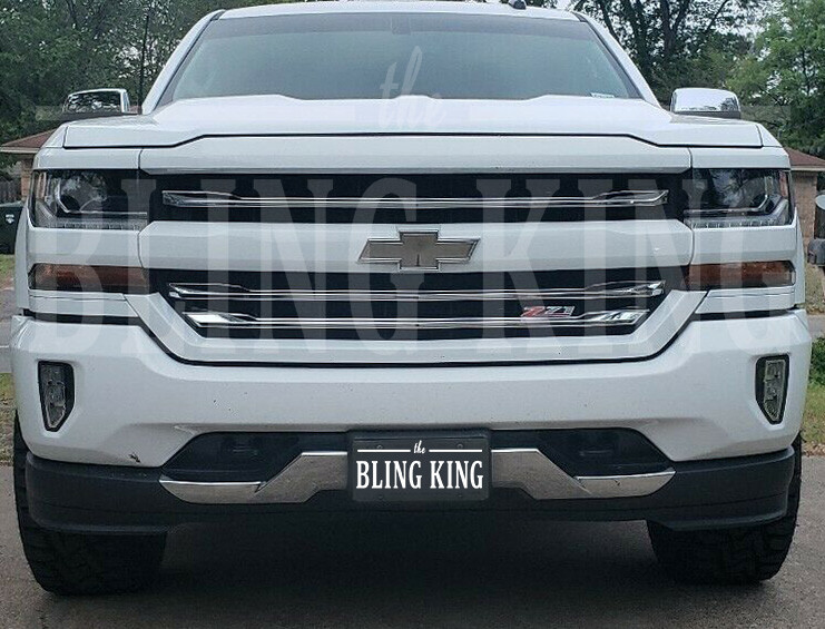 2016-2018 Chevy Silverado chrome grille insert grill LT Z71 ONLY