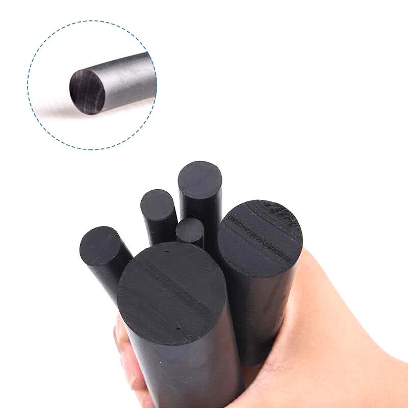 Smooth Solid Nitrile Rubber Cord Round Strip Oil Resistant NBR φ2-30mm Black