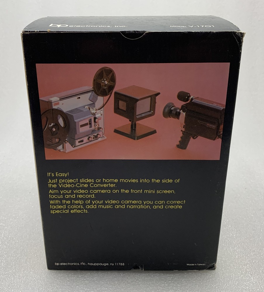 Vintage BP Electronics Video-Cine Converter Model: V-1701