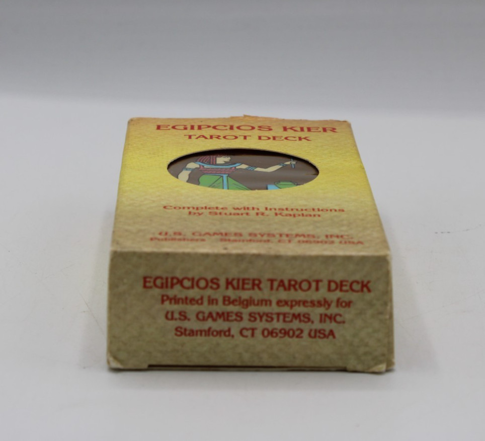 Egipcios Kier Tarot Deck | Stuart Kaplan | US Games Systems | 1984