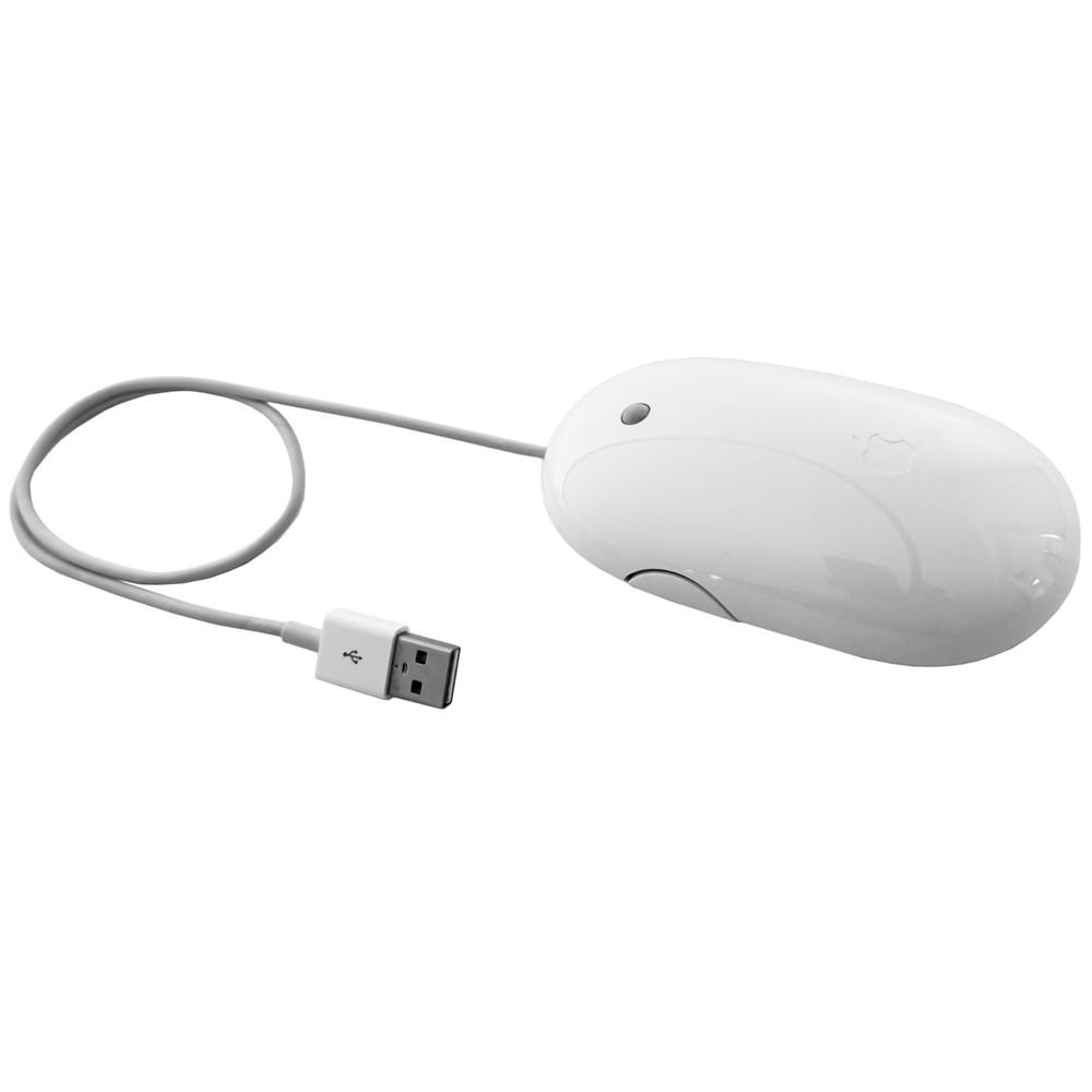 Apple A1152 Mighty Mouse ✅ Original Wired USB for Mac, Windows, Linux – Tested