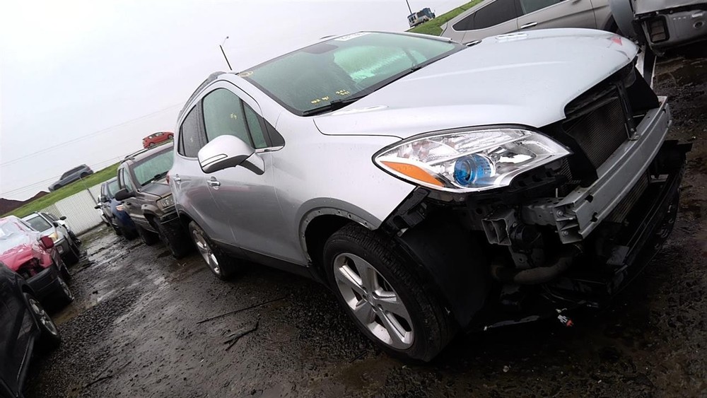 Used Intercooler fits: 2015 Buick Encore vertical alignment dowels on bottom Kor