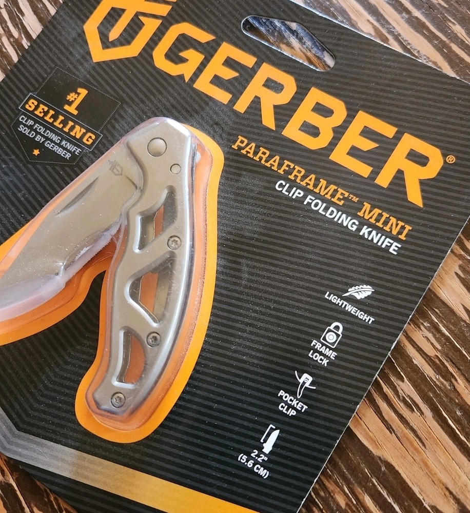 Gerber Paraframe Mini 2.2" Clip Folding Knife Frame Lock
