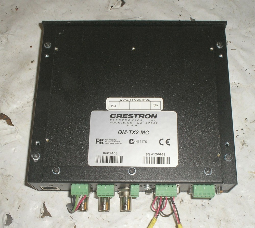 Crestron Quick Media Transmitter QM-TX2-MC - Guaranteed Working