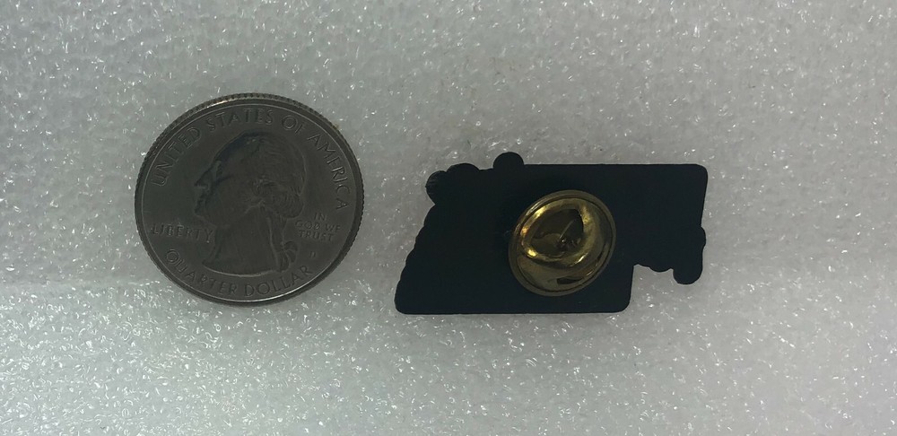 Visit Nebraska Plastic Pin