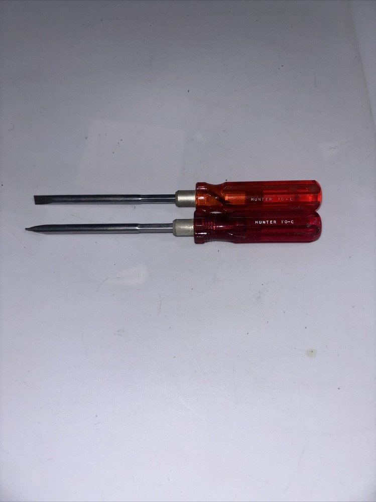 Hunter Magic Tip Screwdriver 10-C Pair VERY RARE
