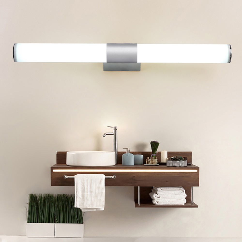 Modern LED Wall Lamp Mirror Light Bathroom Vanity LED Light Front Makeup Mirror