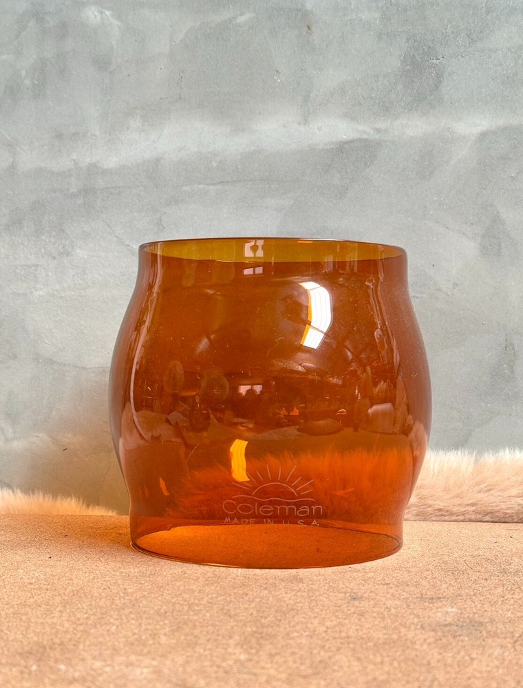 Coleman 236 237 238 290 295 lantern Amber globe borosilicate Replacement