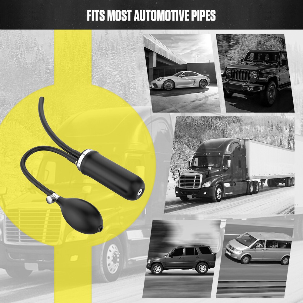 Automotive EVAP Smoke Machine Inflatable Bladder Exhaust Intake System Adapter