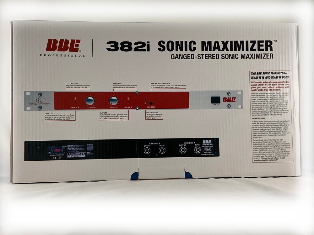 BBE 382i Sonic Maximizer
