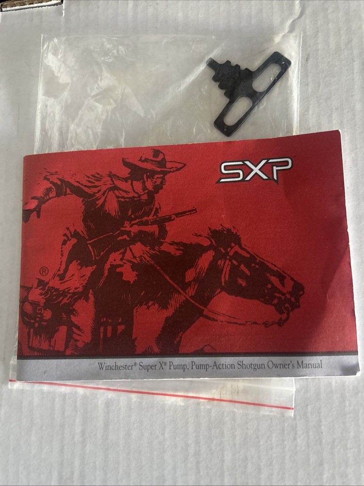 Winchester SXP Shotgun Manual With Tool