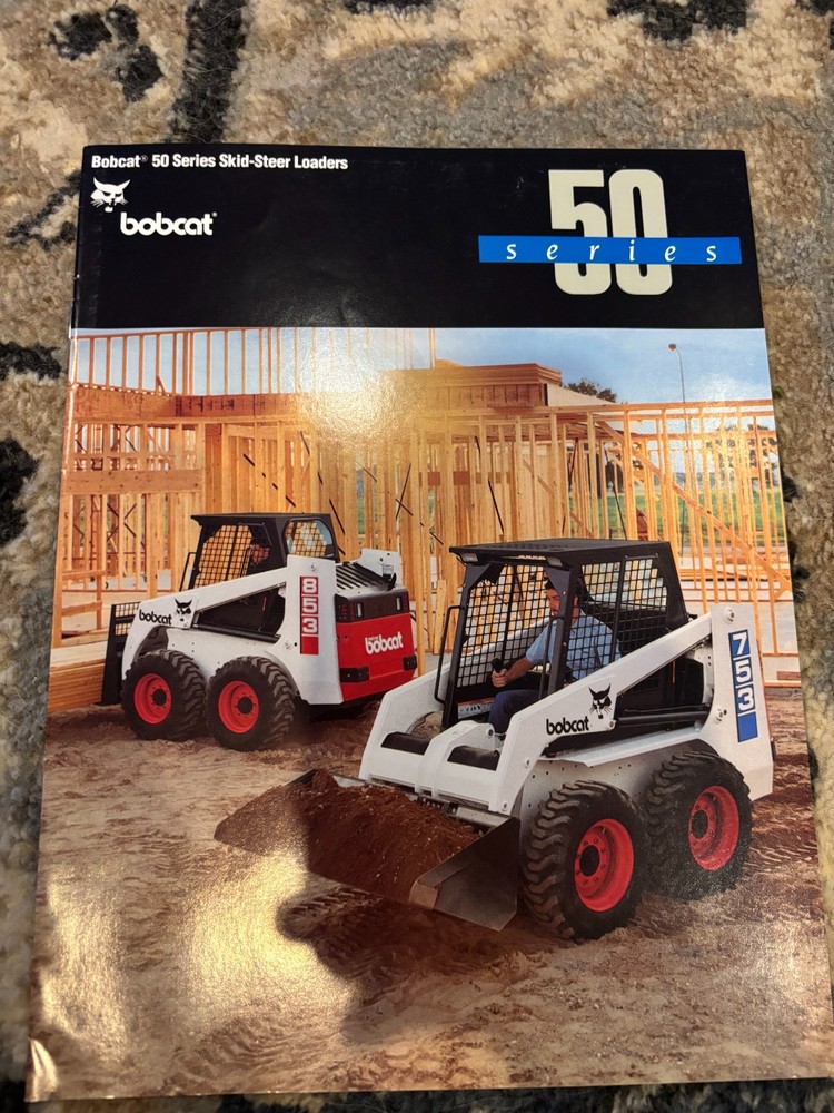 Bobcat 753 853 853H Skid Steer Loader Brochure AMIL26