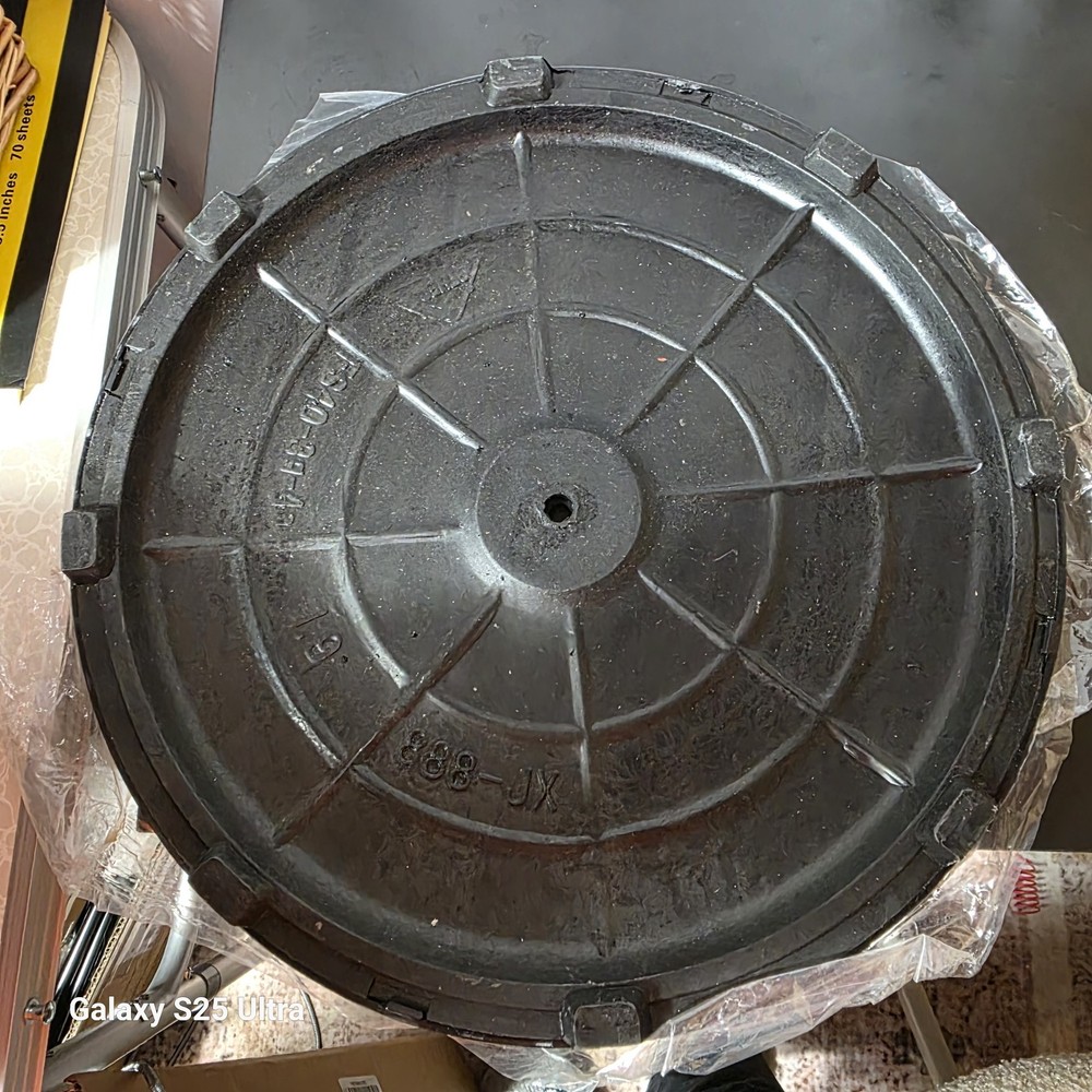 Replacement Round Base for 30" Pedestal Fan