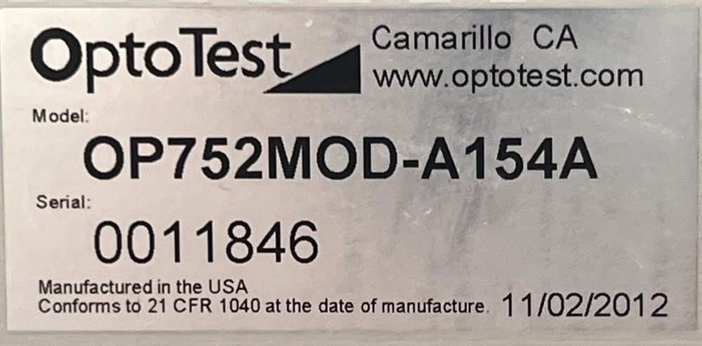 Optotest mode conditioner & IL/RL system