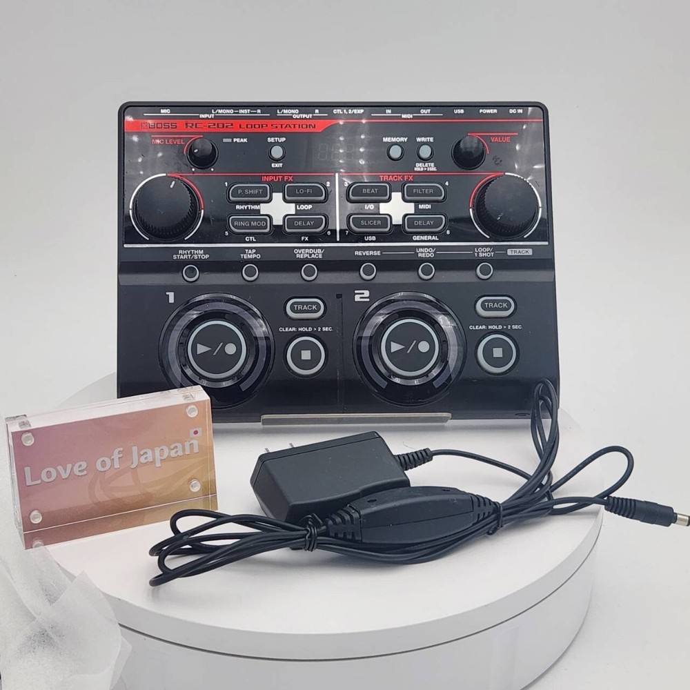 BOSS RC-202 Loop Station Tabletop Multi-Effects Pedal Tested Good Condition