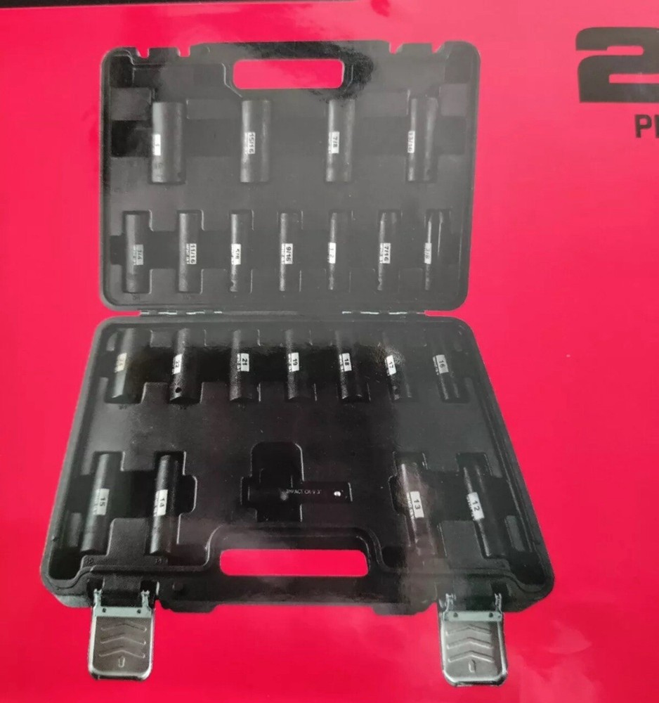 Corebuilt 1/2 Drive Impact Socket Set 23 Pieces