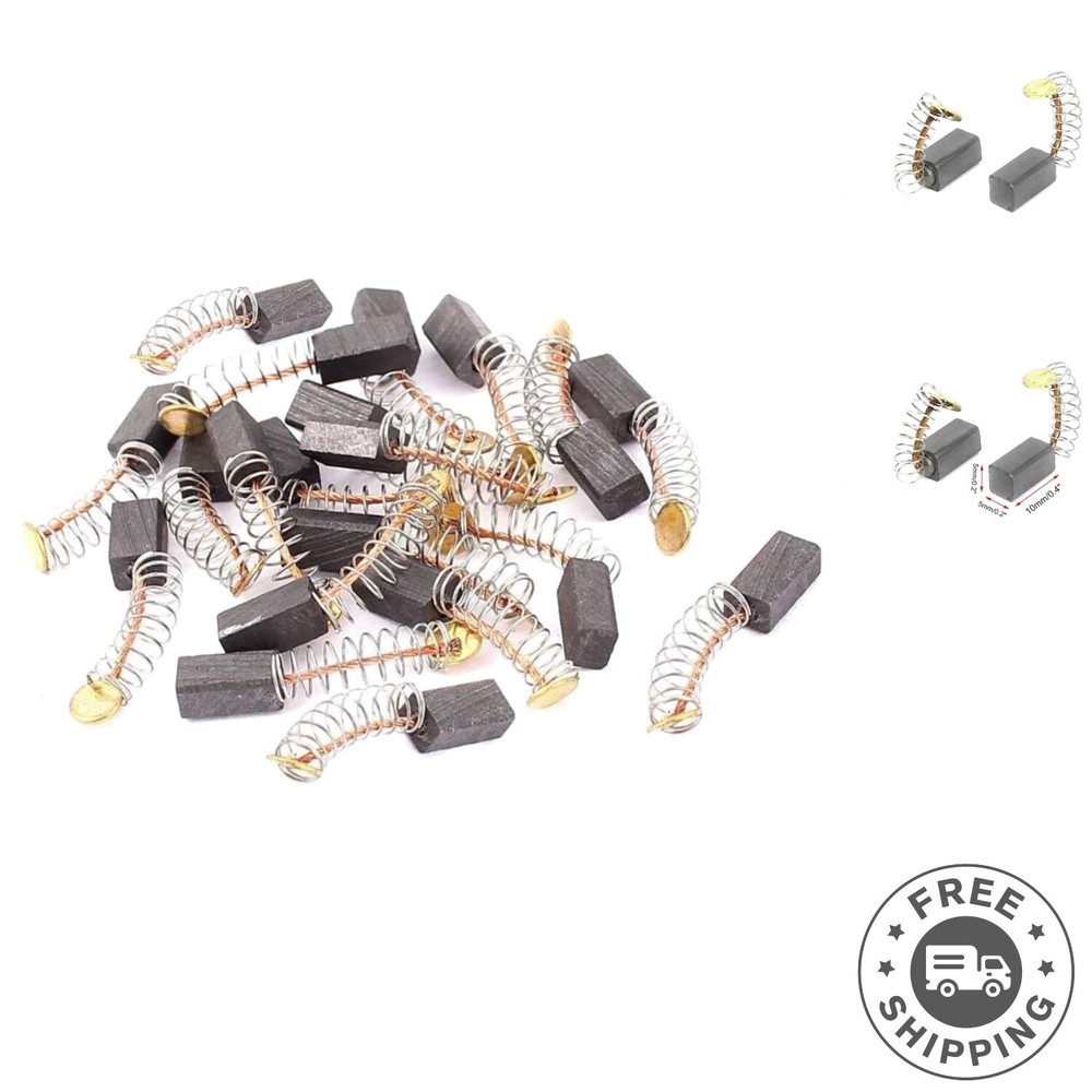 Professional Grade 20-Pack Carbon Brushes for Power Tools - Fix Motor Issues