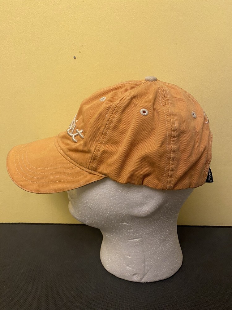 Titleist Orange Mens Strapback Golf Hat - Adjustable Embroidered