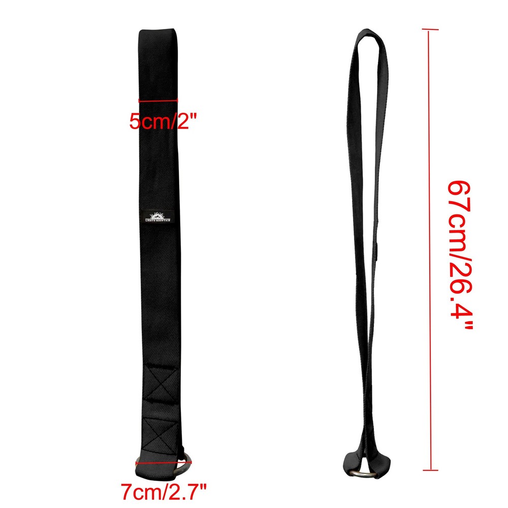 Arm Wrestling Training Loading Strap for Barbells, Finger Wrist black