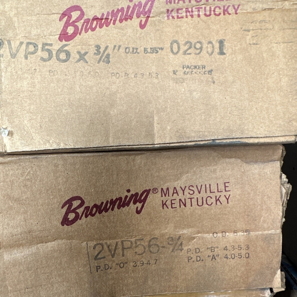 2VP56 X 3/4” Browning Multi Variable Pitch Sheave