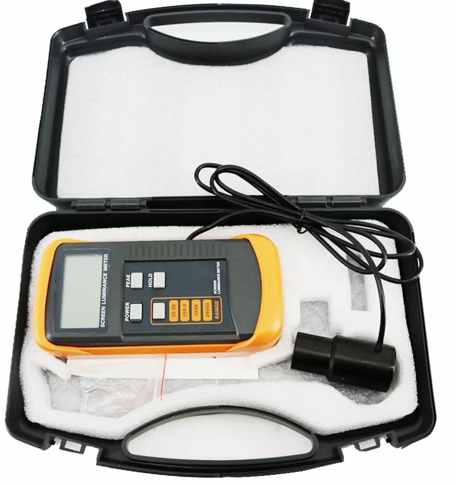 Screen Luminance Meter Light Meter with Range 0.01-39990cd/m2 Distance ≤1m