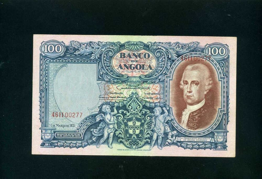 Angola 100 angolares 1951 - XF