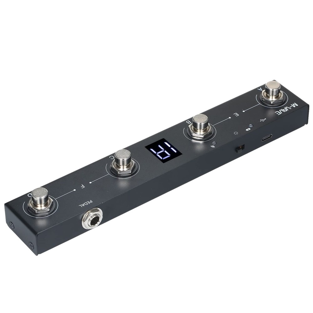 Wireless MIDI Foot Controller Rechargeable Pedal with APP Control