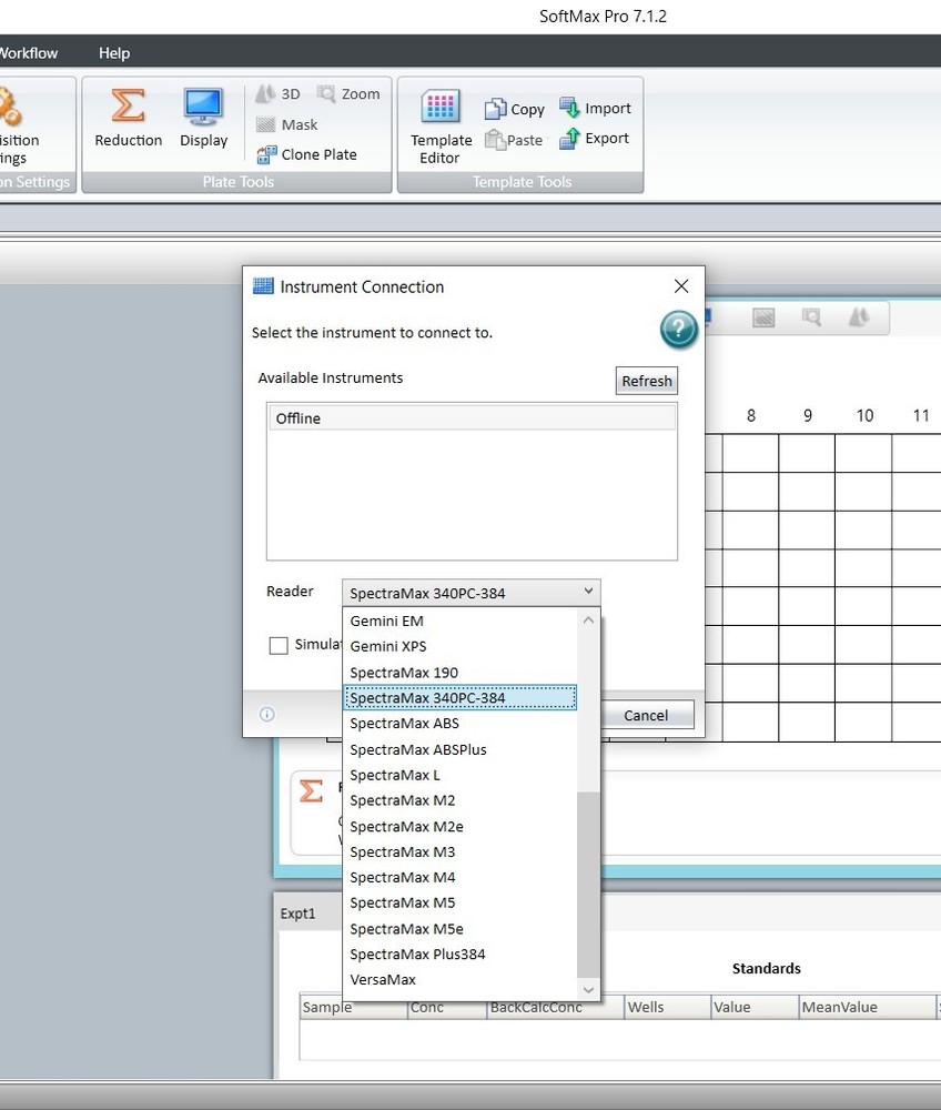 Molecular Devices Microplate readers SoftMax Pro 7.1.2 software Computer,...