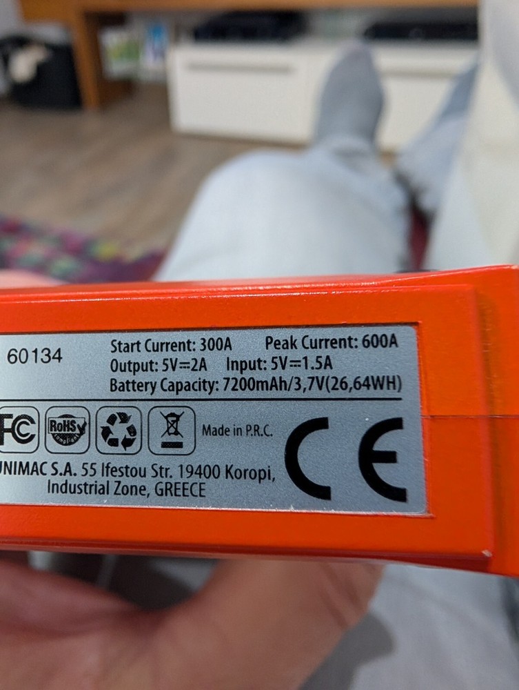 Auto Start Imperial Booster Jump Starter